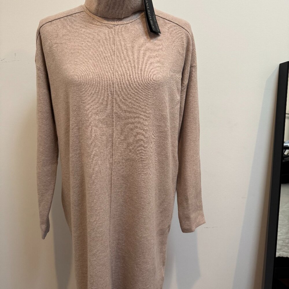 NWT Banana Republic Sweater Turtle Dress, Size Petite M